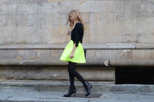 Wear to Where: Neon colors