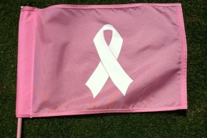 Komen Golf Flags - Pink OUT!