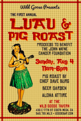 Luau at Wild Goose Tavern